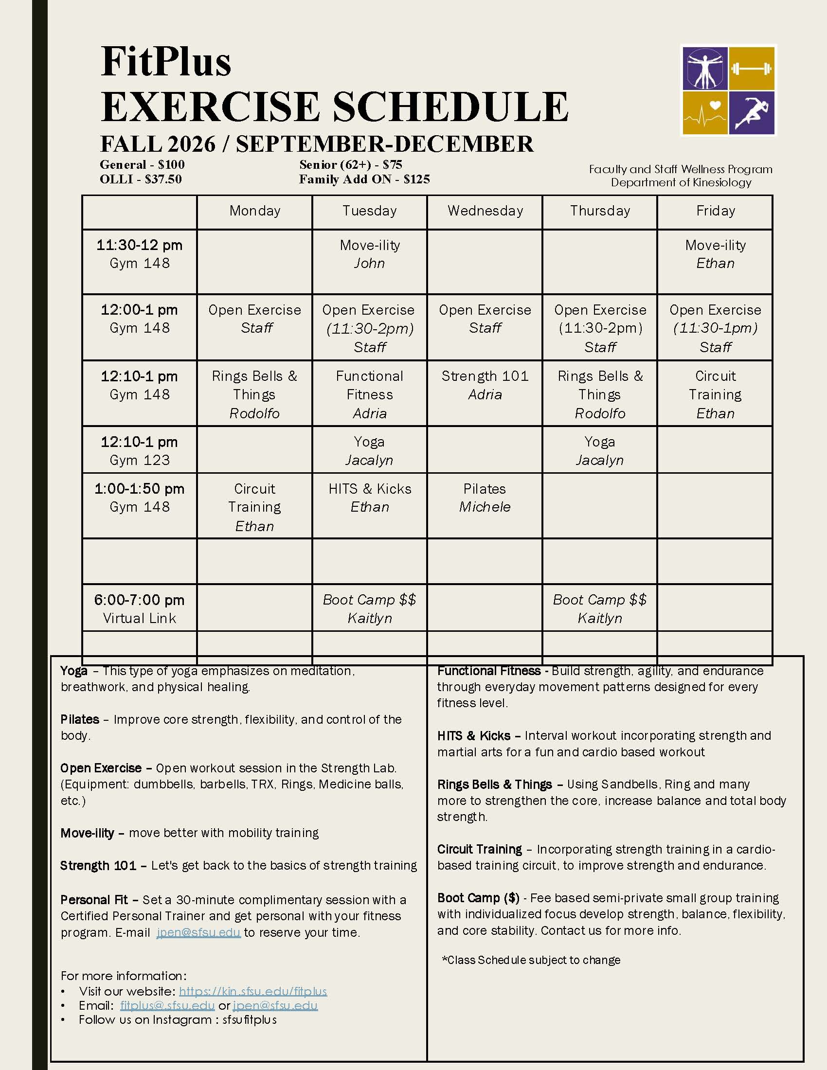 Fit Plus Fall 2026